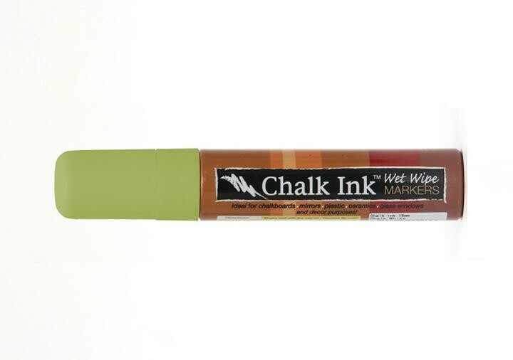 Marker Wet Wipe Chalk Green Tea 15Mm