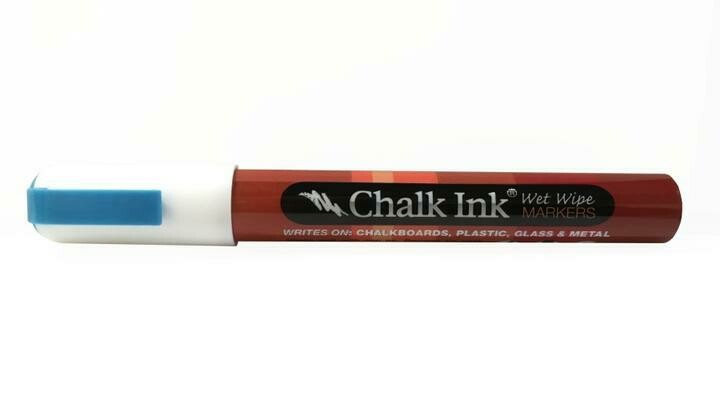 Marker Wet Wipe Chalk Great White Bullet Tip