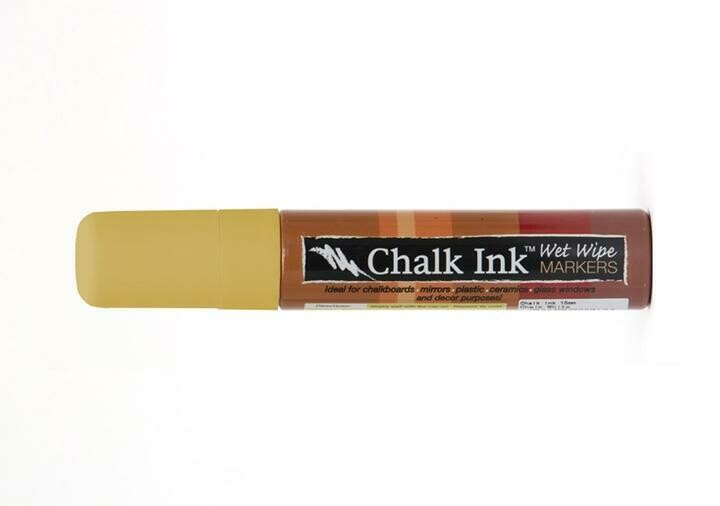Marker Wet Wipe Chalk Dijon Mustard  15Mm