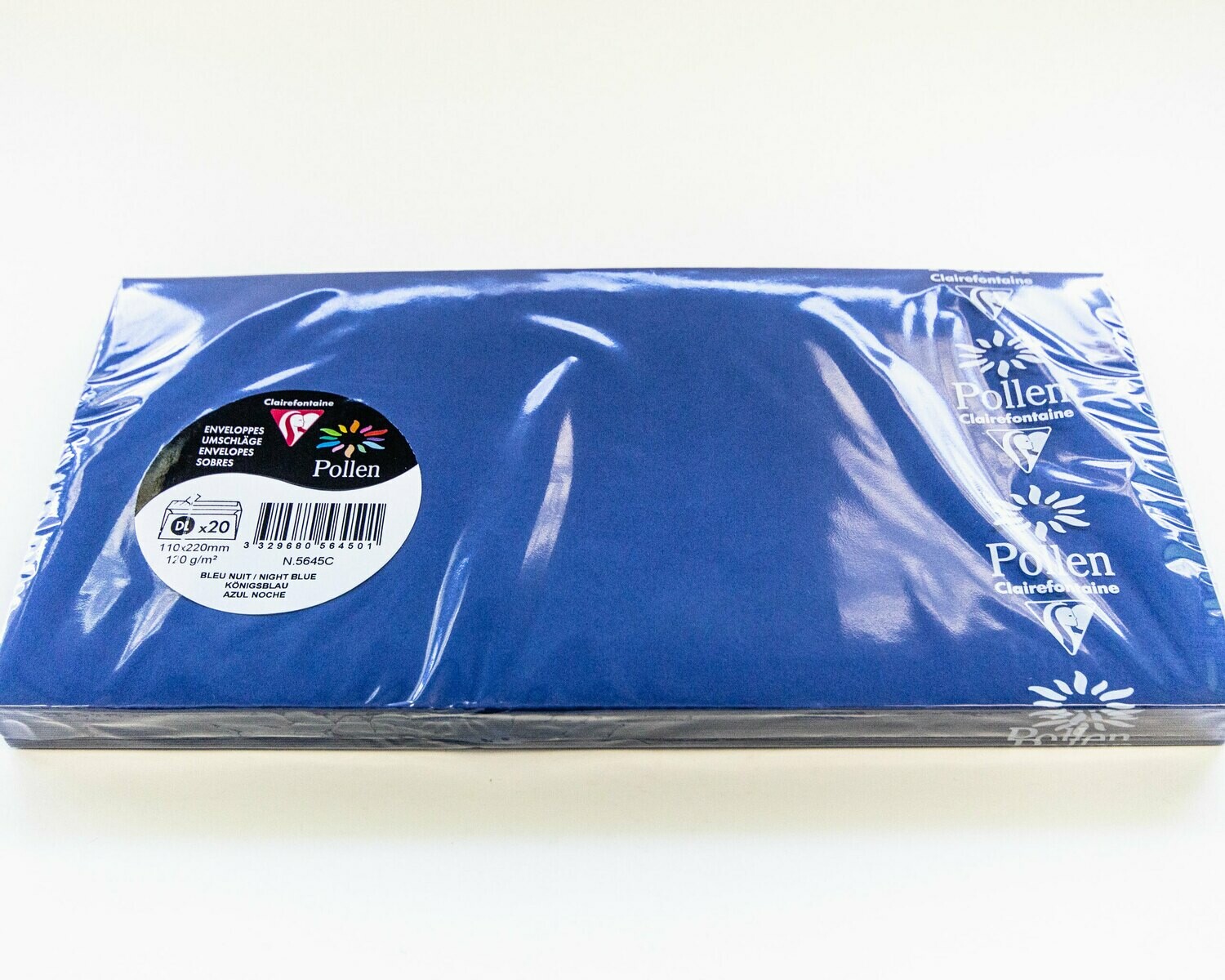 Envelopes, Removable Strip Night Blue, 20 Pack