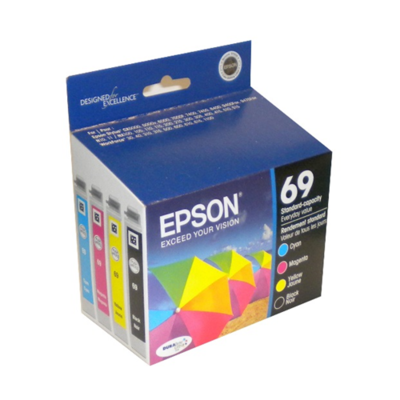 Epson 69 T069120Bcs Colour + Black 4 Pack
