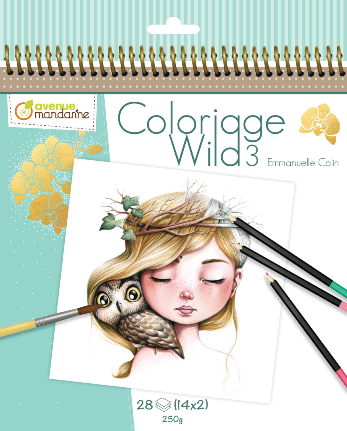 Colouring Book, Coloriage Wild 3 28 Pages