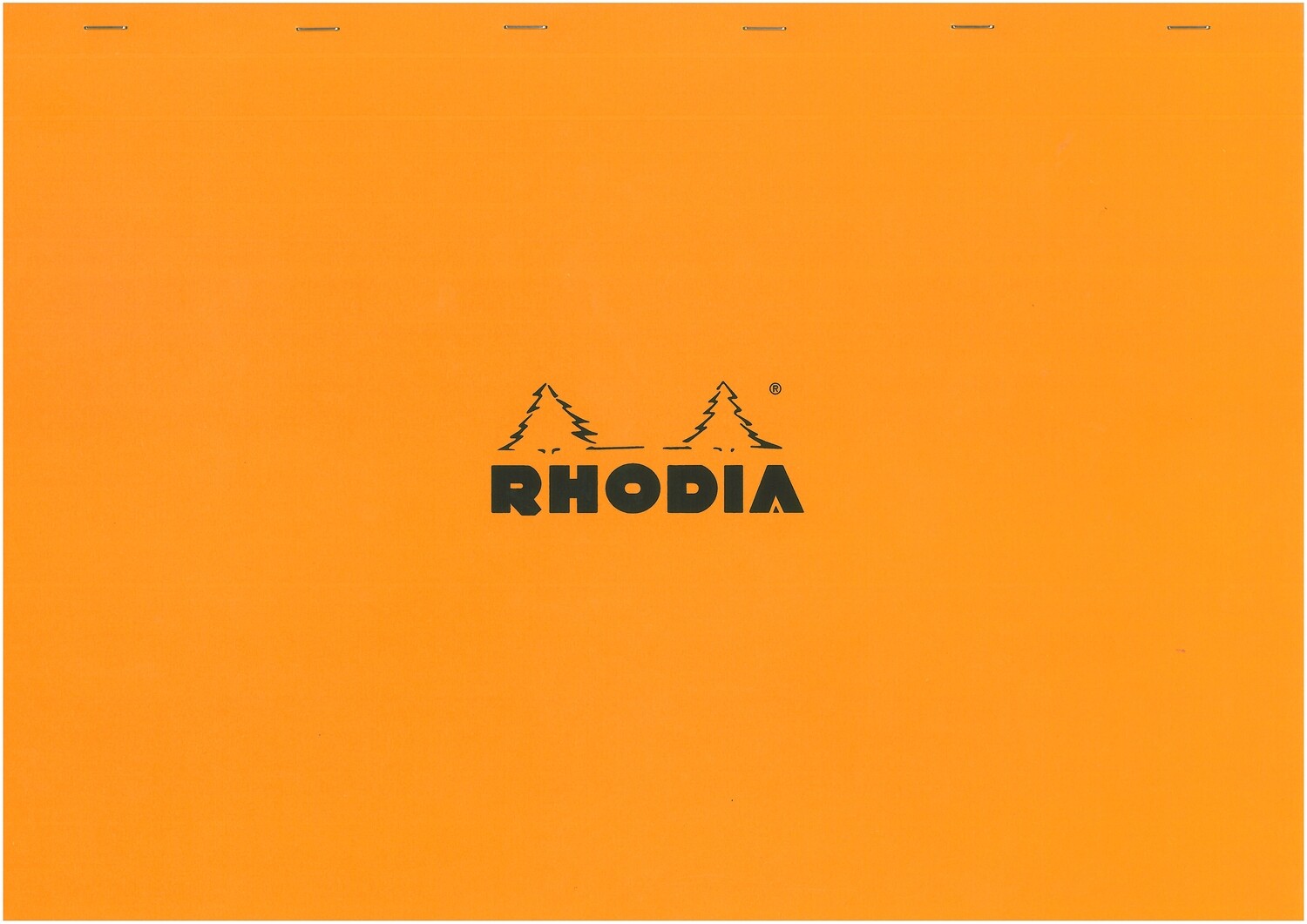 Notepad, Rhodia, Grid Orange, A3, Top Staple