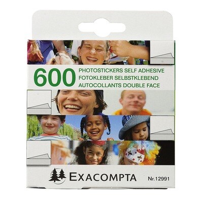 Tape, Double Sided, Photo Sticker 600 Pack