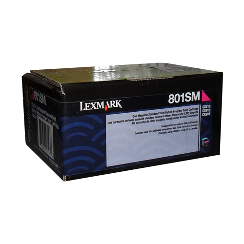 Lexmark Toner 80C1Sm0 Magenta 