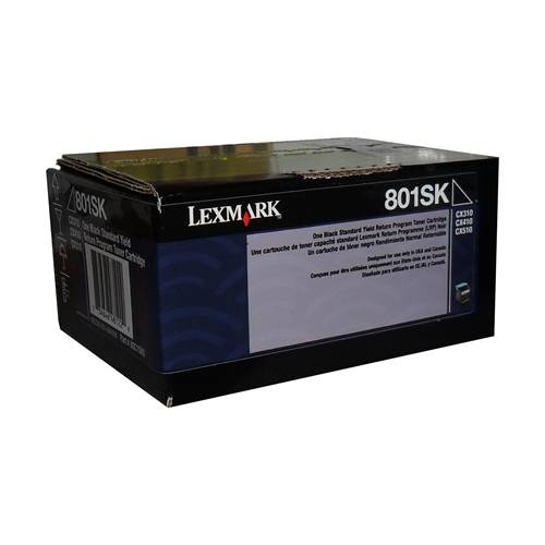 Lexmark Toner 80C1Sk0 Black 