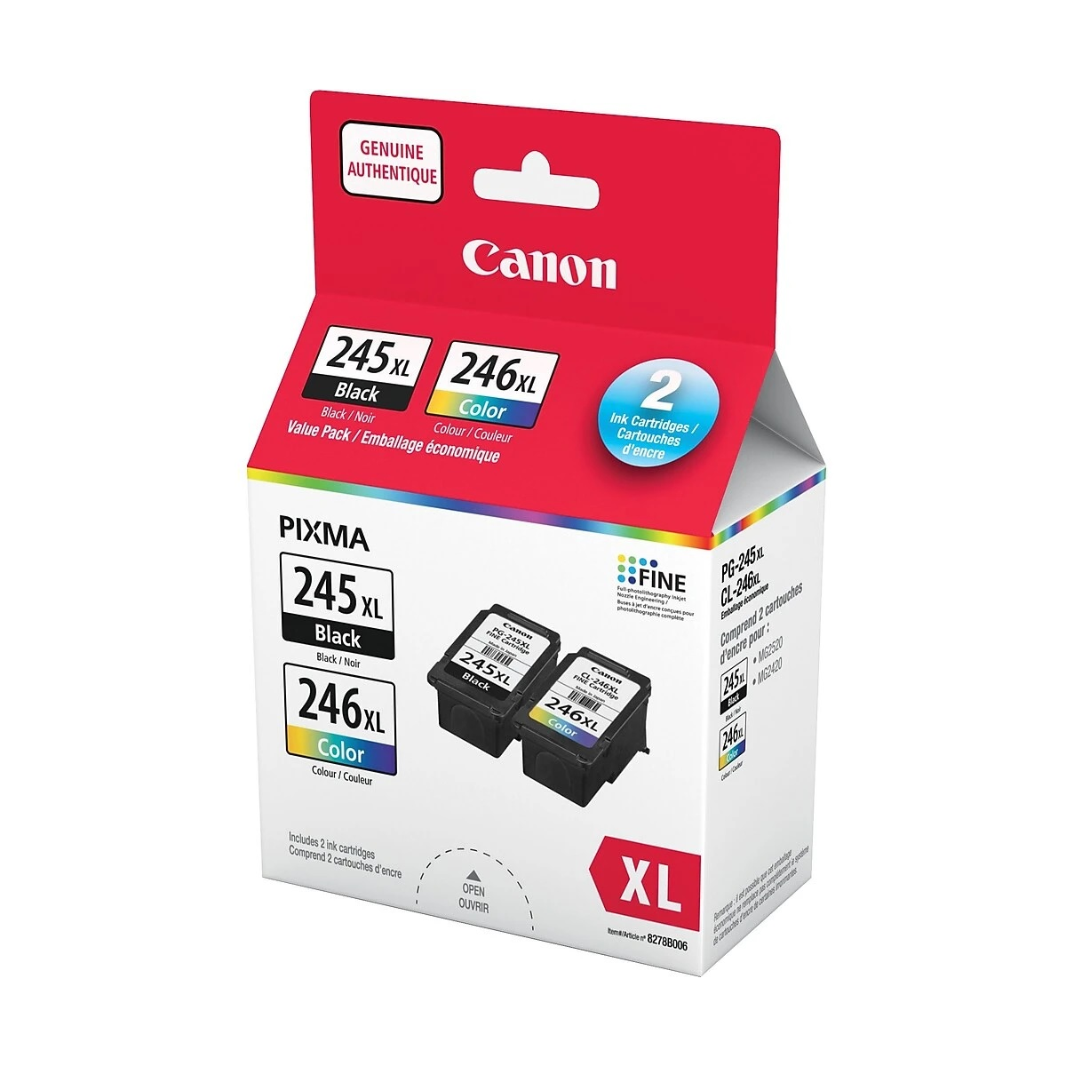 Canon 245Xl / 246XL Value Pack