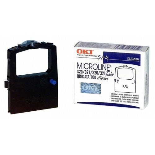 Ribbon Cartridge Microline Okidata Ml100 Black Okidata Ml100 Series/Ml310/Ml320/320T, 320T/D, 321T, 321T/D