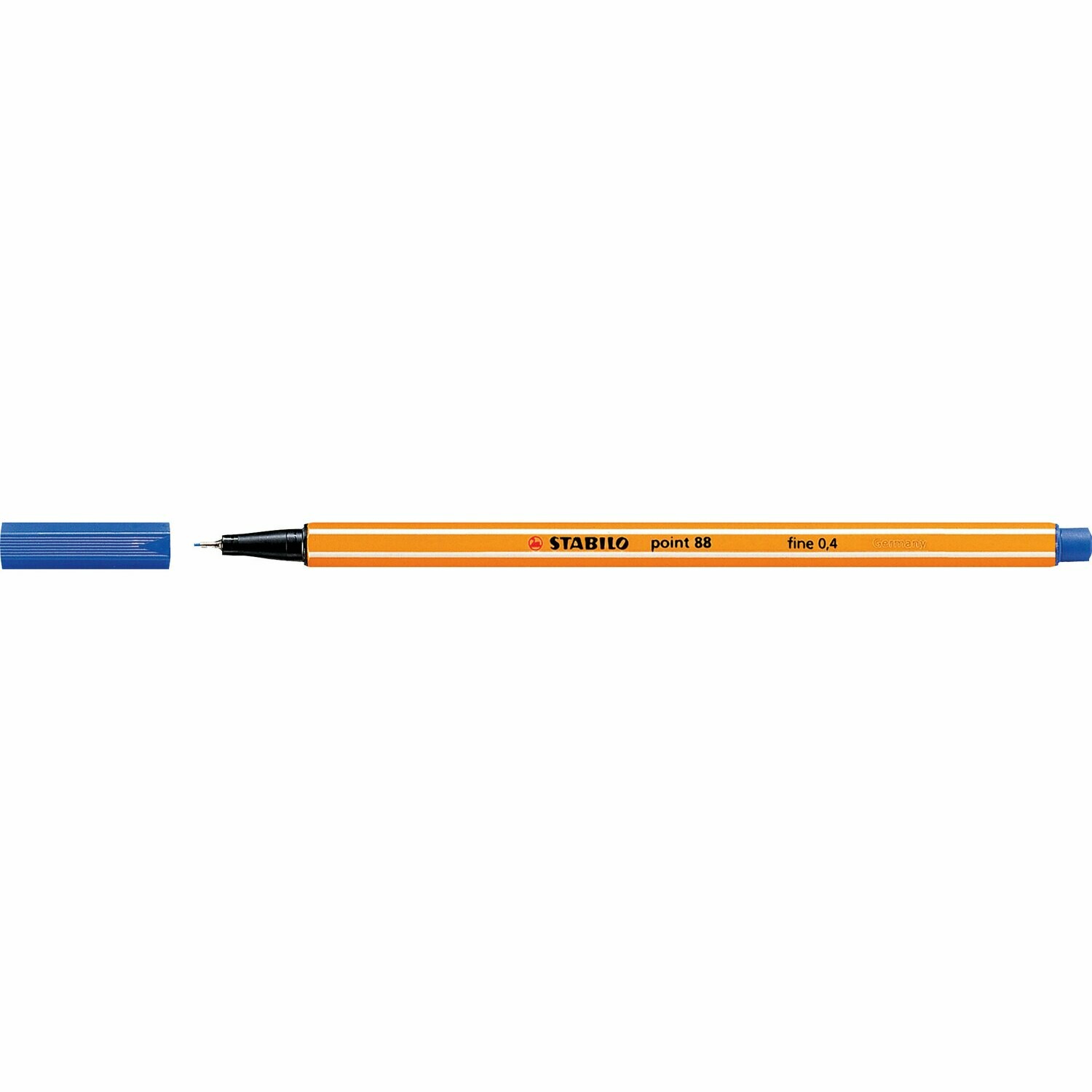Pen, Fineliner, Point 88 Blue, 0.4 Mm, Single
