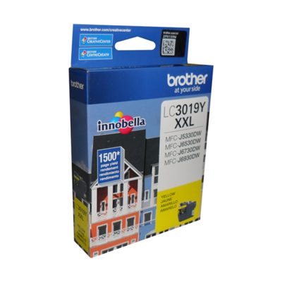 Brother Ink Lc3019Yxxl Yellow 