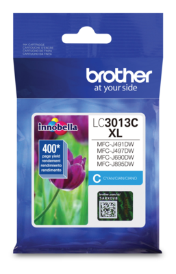 Brother Ink Lc3013C Xl Cyan 