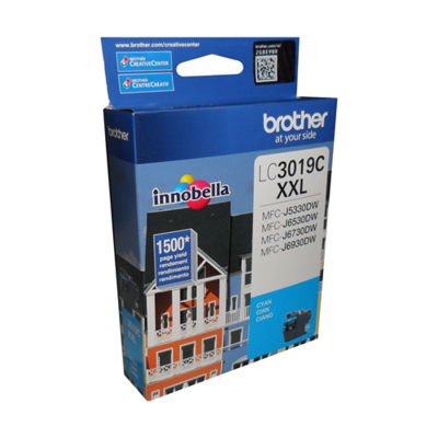 Brother Ink Lc3019Cxxl Cyan 
