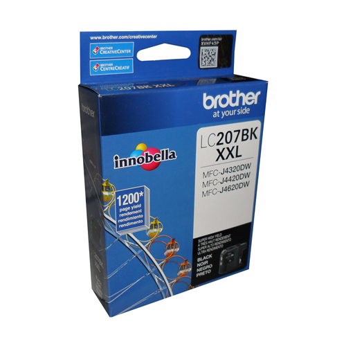 Brother Ink Lc207Bk Xxl Black 