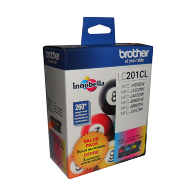 Brother Ink Lc201 Clear 3 Pack