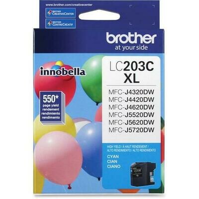 Brother Ink Lc203Cxl Cyan 