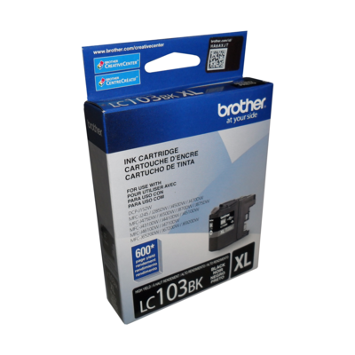 Brother Ink Lc103Bks Xl Black 