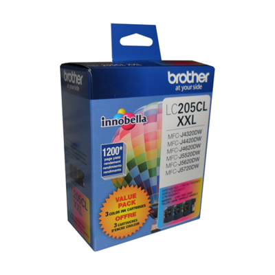 Brother Ink Lc205Clxxl Tri-Colour 