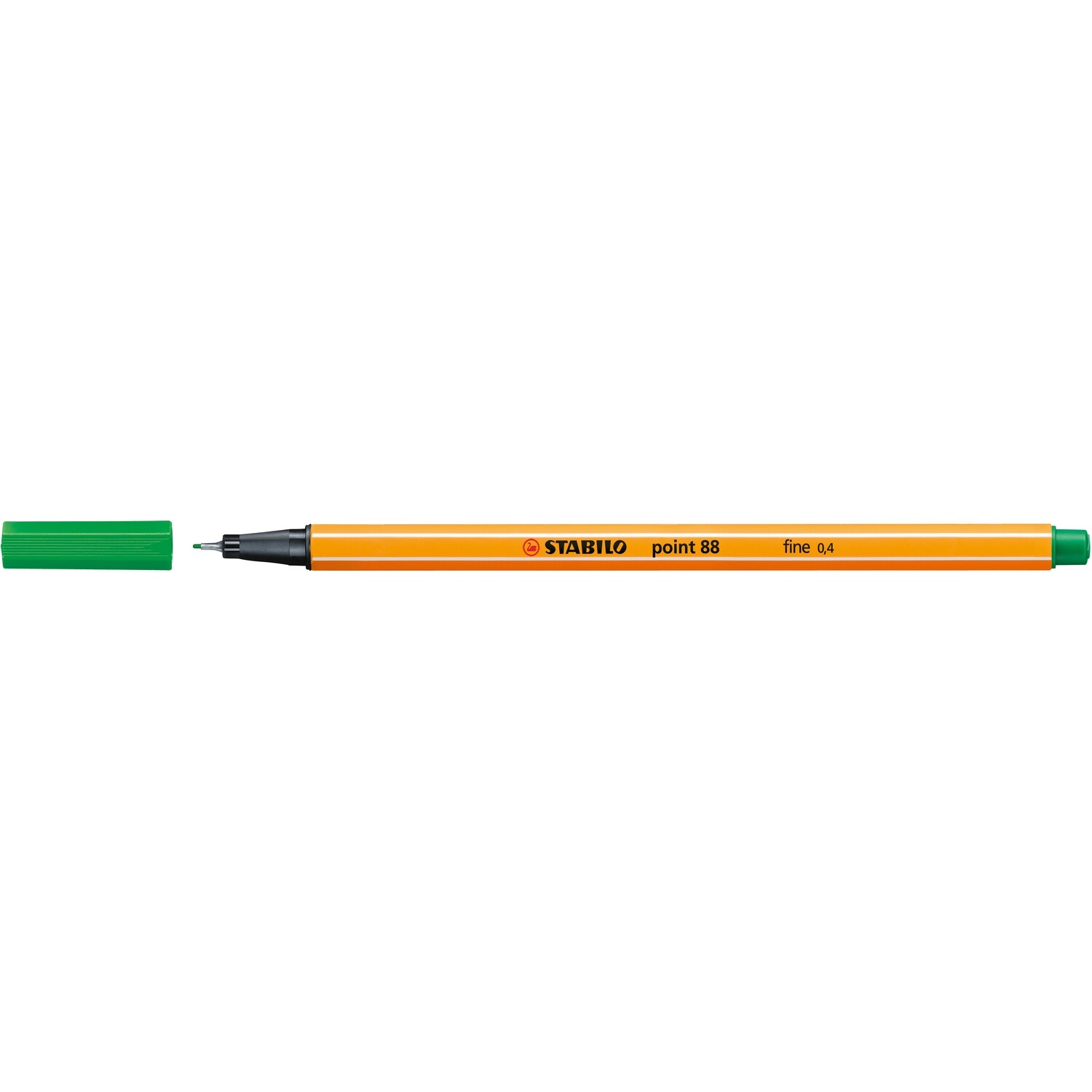 Pen, Fineliner, Point 88 Green, 0.4 Mm, Single
