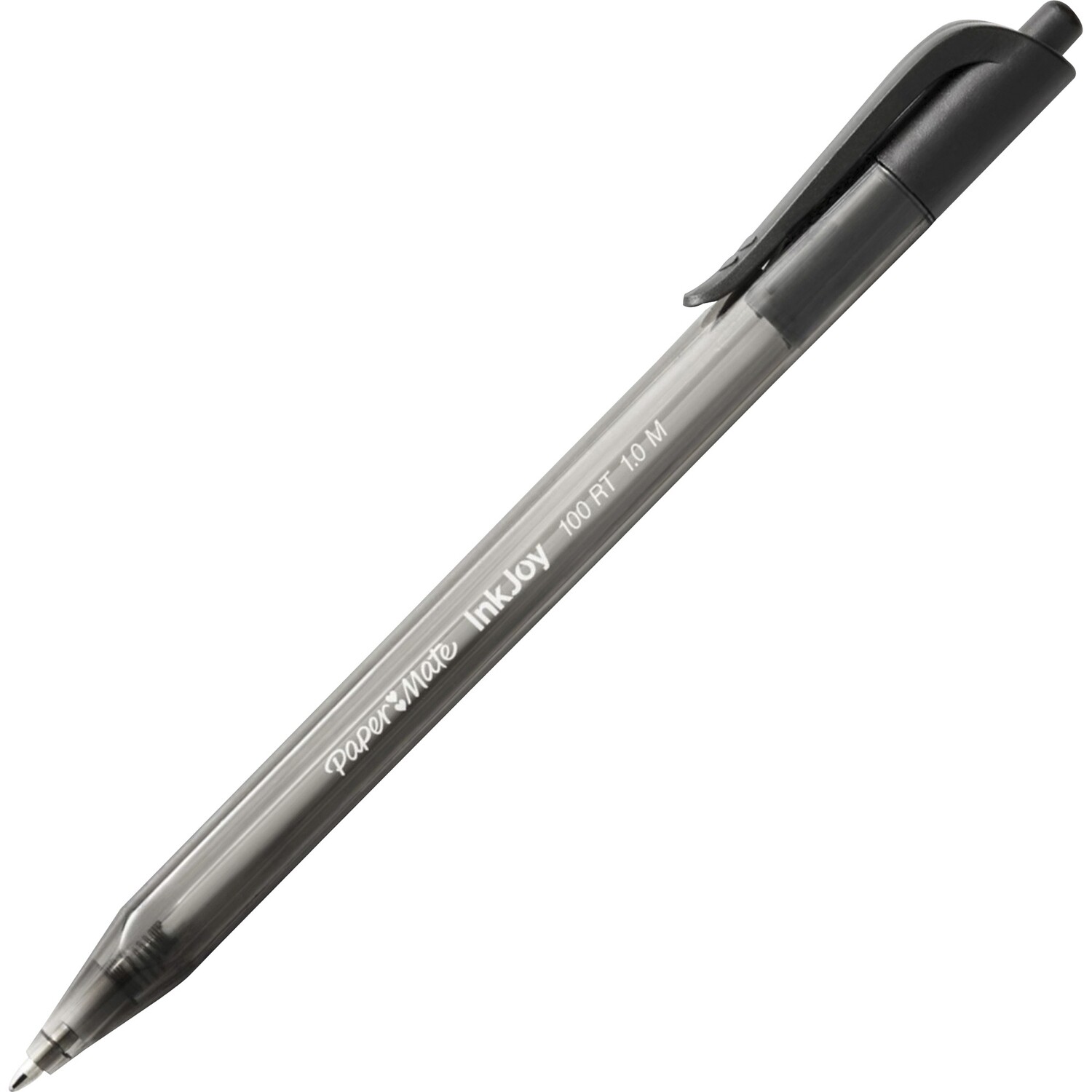 Pen, Ballpoint, Inkjoy 100, Retractable Black, Single, 1.0 Mm