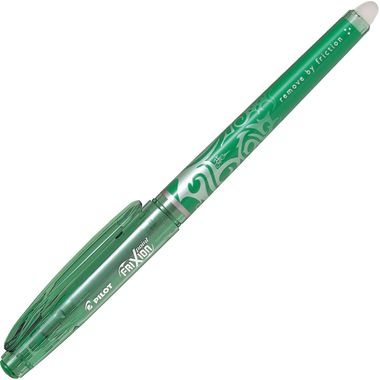 Pen, Erasable, Gel Rollerball, FriXion Green , Single, 0.5 Mm