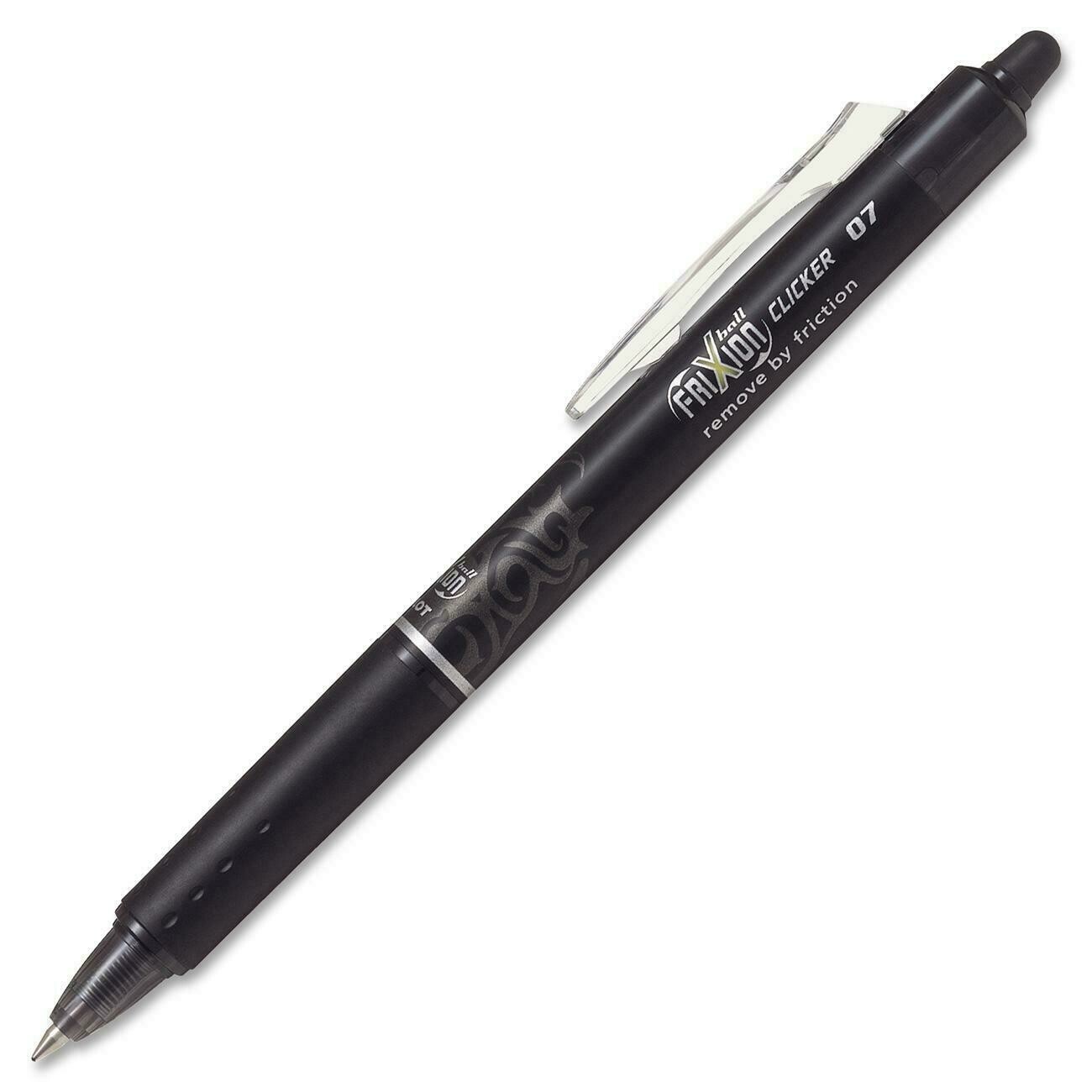 Pen, Erasable,Retractable, Gel, FriXion Black, Single, 0.5 Mm, Refillable