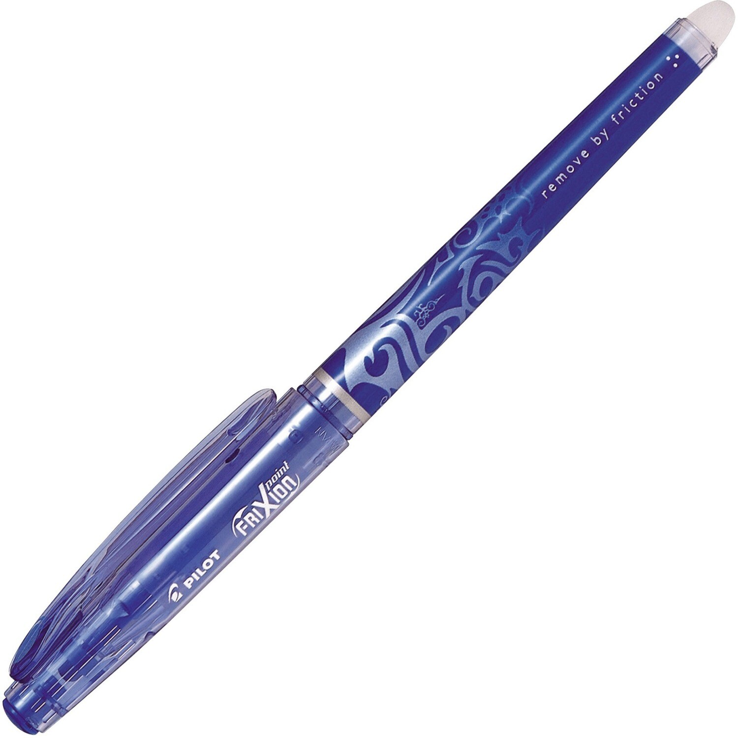 Pen, Erasable, Gel Rollerball, FriXion Blue, Box of 12, 0.5 Mm, Refillable