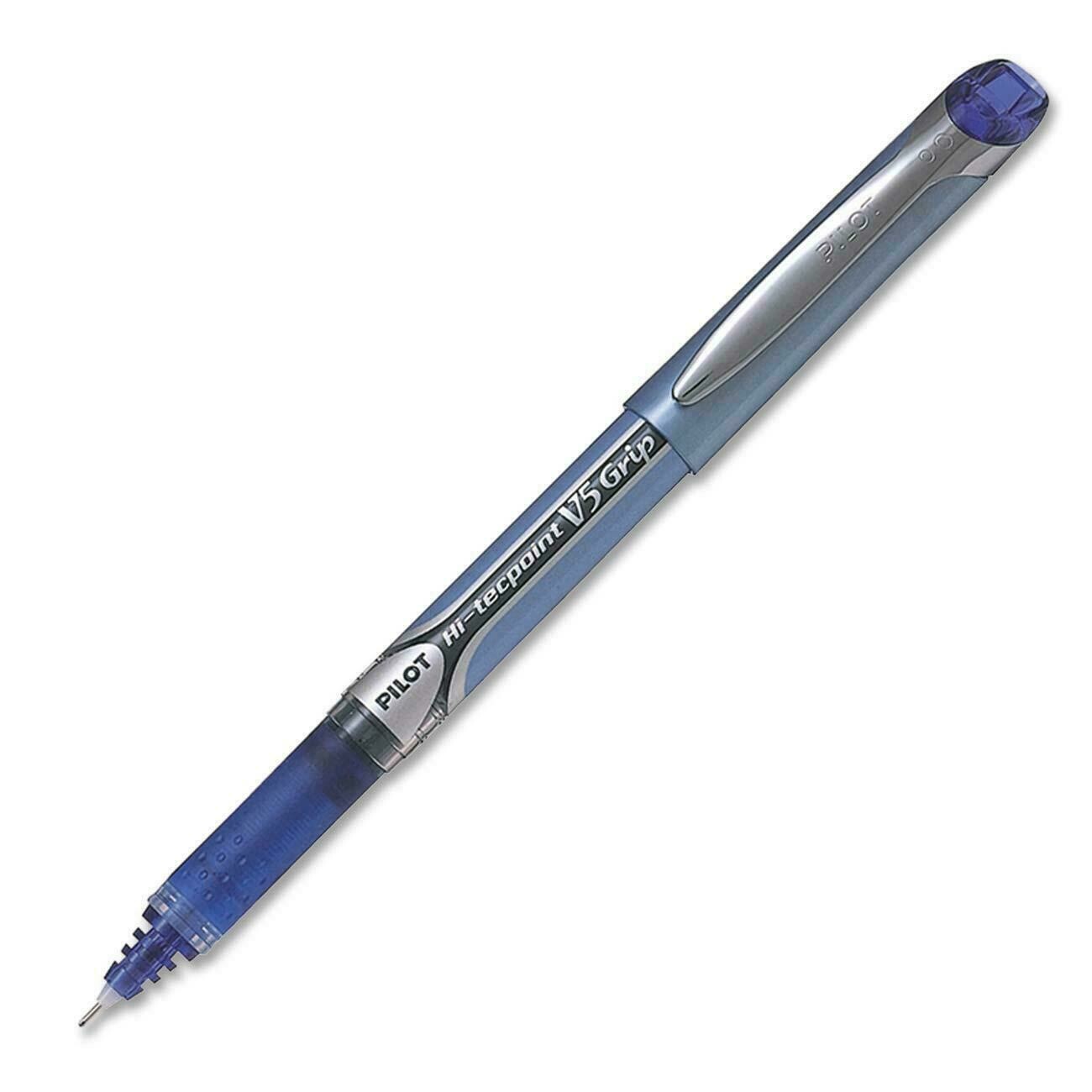 Pen, Needle Point Rollerball, Hi-Tecpoint V5 Blue, Single, 0.5 Mm