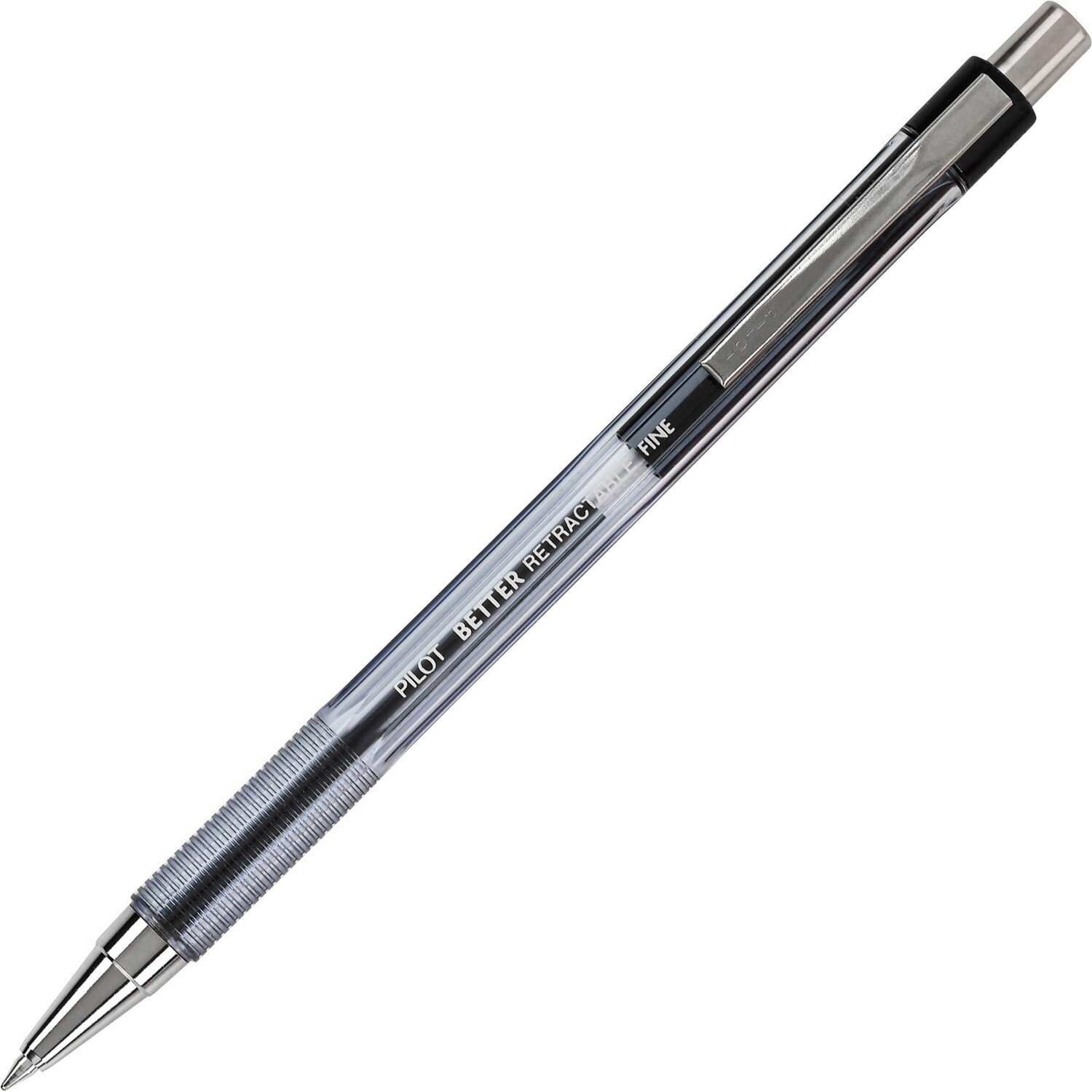 Pen, Ballpoint, Retractable, Better Black, Single, 0.7 Mm