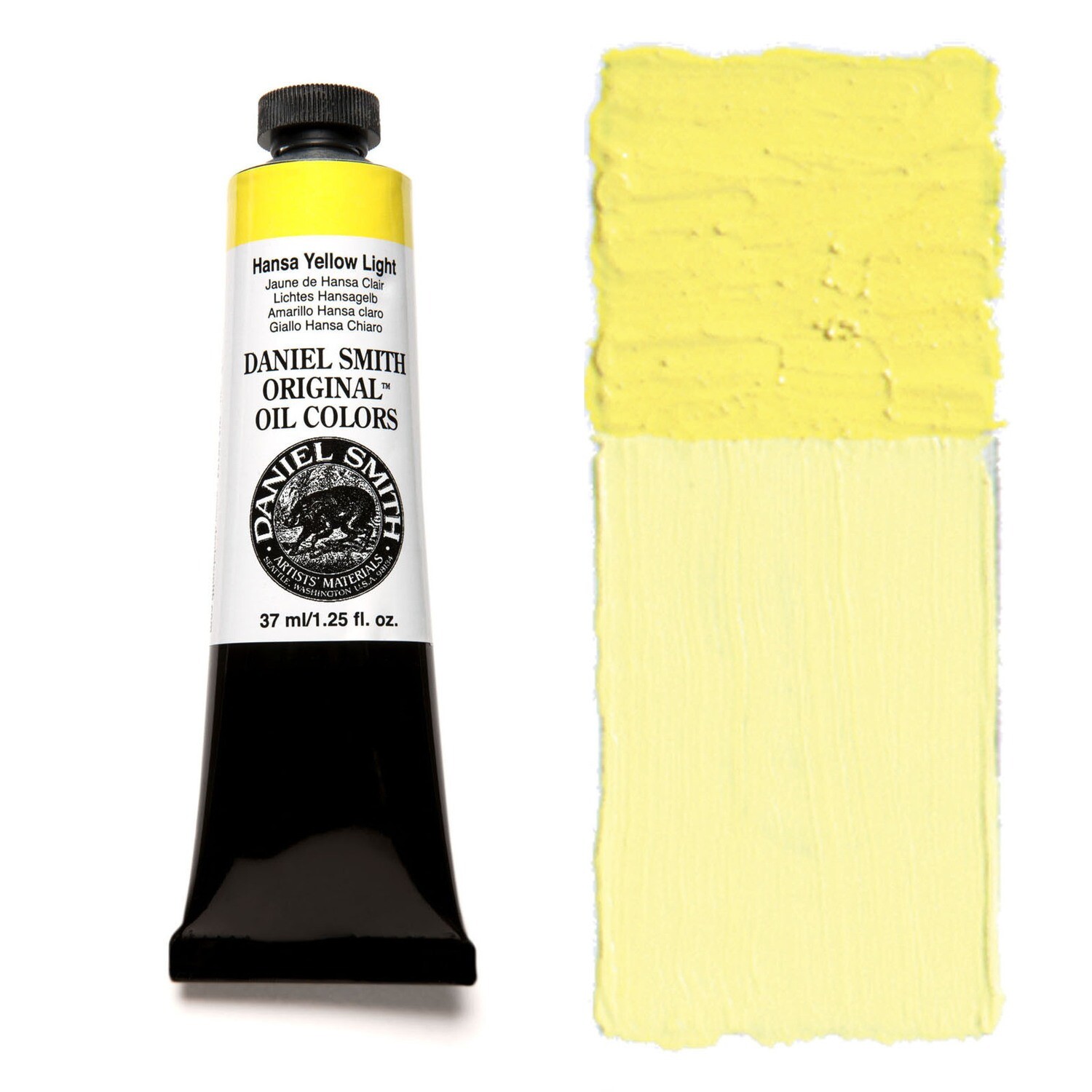 Paint Oil Hansa Yellow Light, 37ml/1.25oz Daniel Smith Series 2