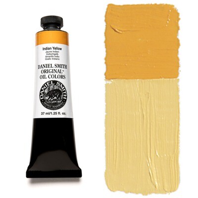 Paint Oil Indian Yellow, 37ml/1.25oz Daniel Smith Series 3