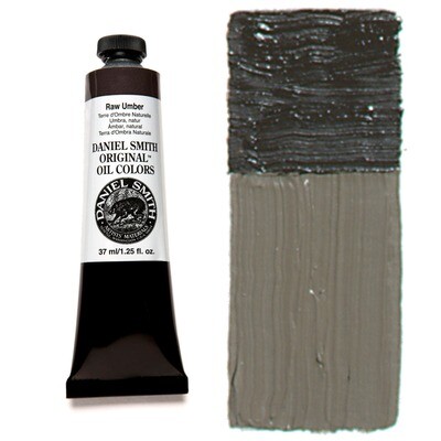 Paint Oil Raw Umber, 37ml/1.25oz Daniel Smith Series 1