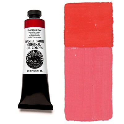 Paint Oil Permanent Red, 37ml/1.25oz Daniel Smith Series 1