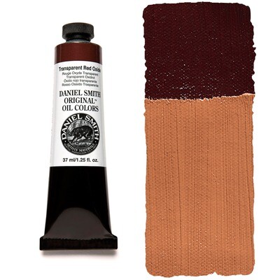 Paint Oil Transparent Red Oxide, 37ml/1.25oz Daniel Smith Series 2