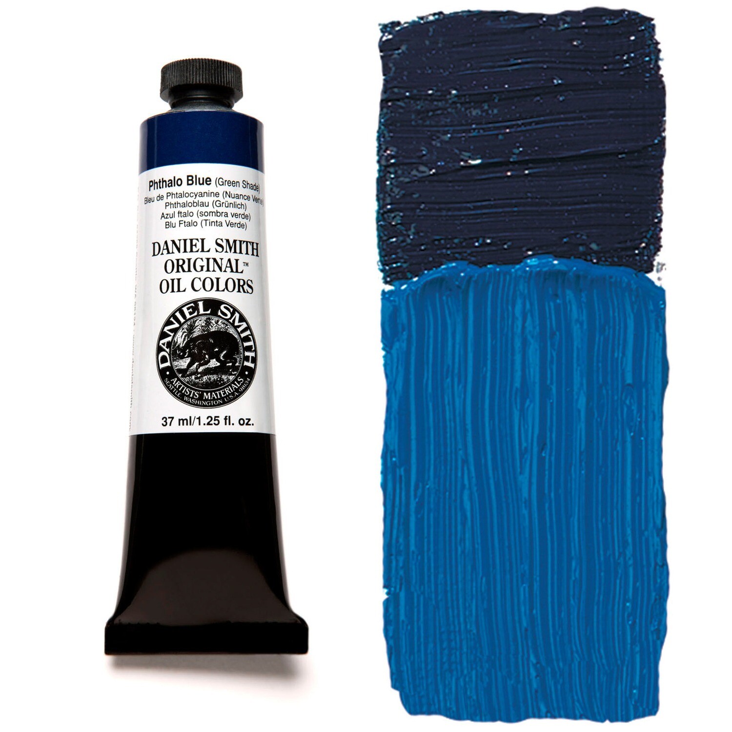 Paint Oil Phthalo Blue (Green Shade), 37ml/1.25oz Daniel Smith Series 3