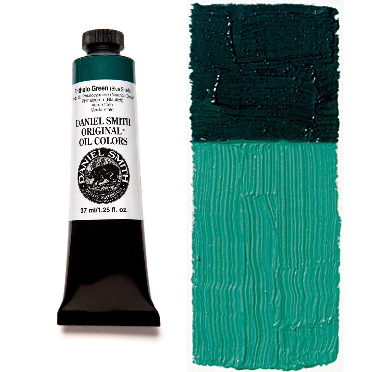 Paint Oil Phthalo Green (Blue Shade), 37ml/1.25oz Daniel Smith Series 2