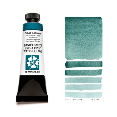 Paint Watercolour Cobalt Turquoise, 15ml Daniel Smith Series 3