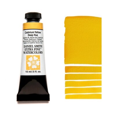 Paint Watercolour Cadmium Yellow Deep Hue, 15ml Daniel Smith Series 3