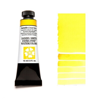 Paint Watercolour Aureolin Cobalt Yellow, 15ml Daniel Smith Series 3