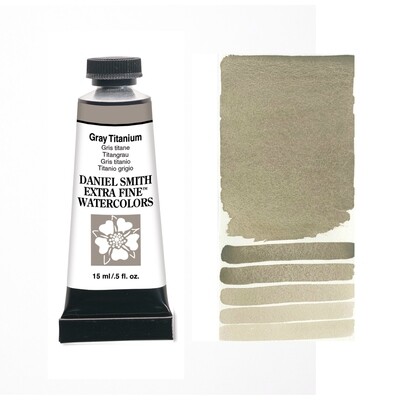 Paint Watercolour Gray Titanium, 15ml Daniel Smith Series 1