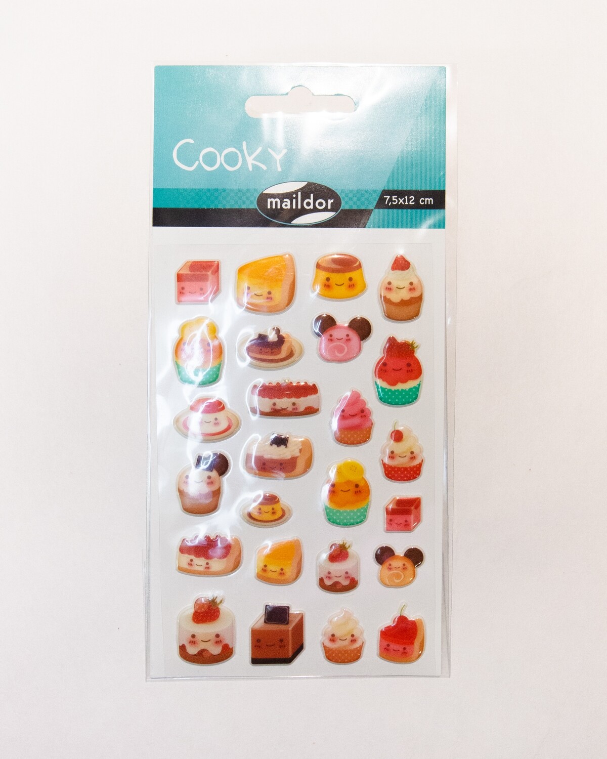 Stickers, Cooky Kawai Cakes, 25 Sticker