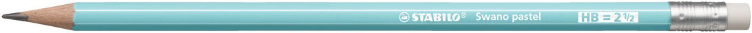 Pencil Hb Swano Pastel Baby Blue Barrel 12/Bx