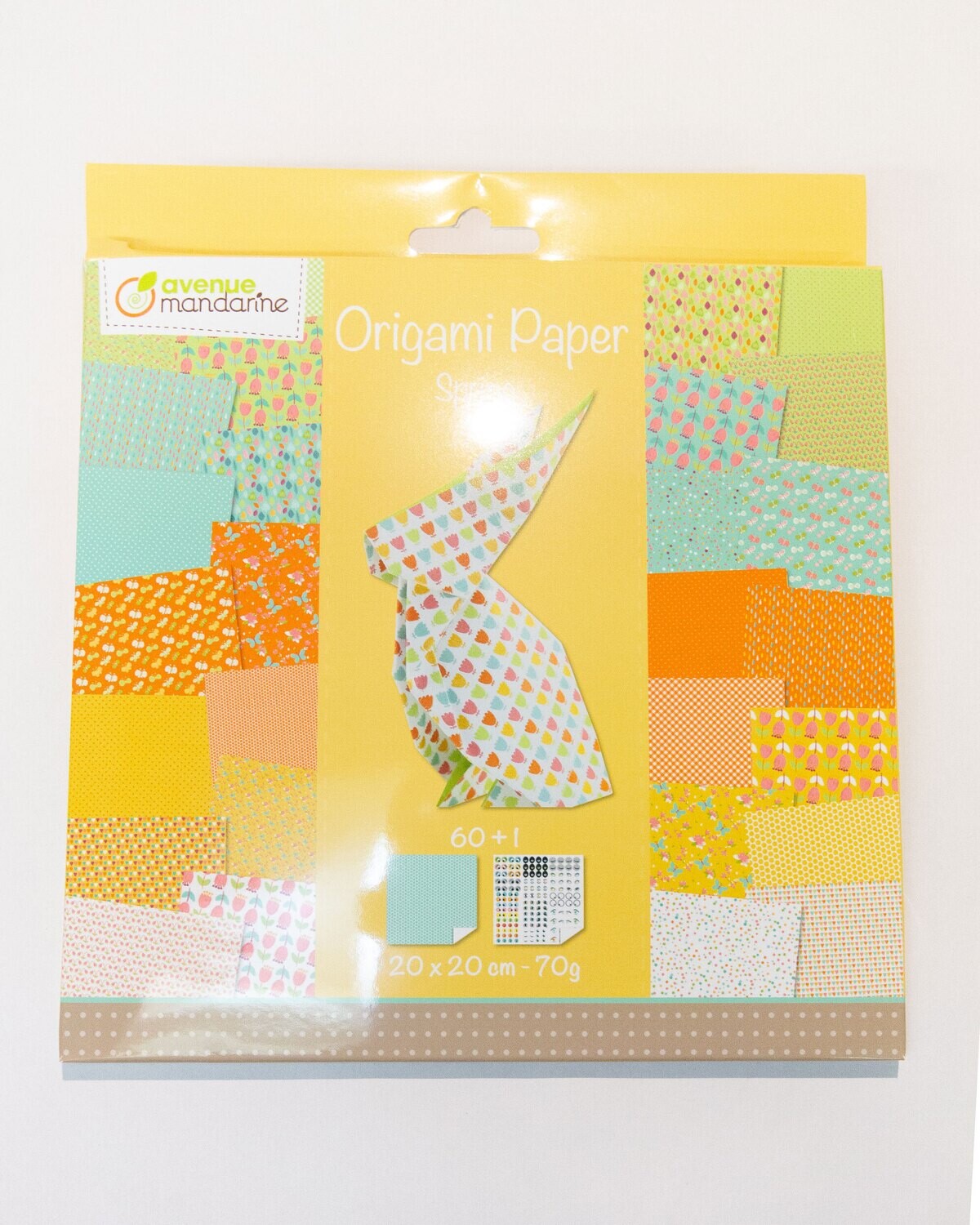 Origami Paper Spring,  60 Page, 20 x 20 cm