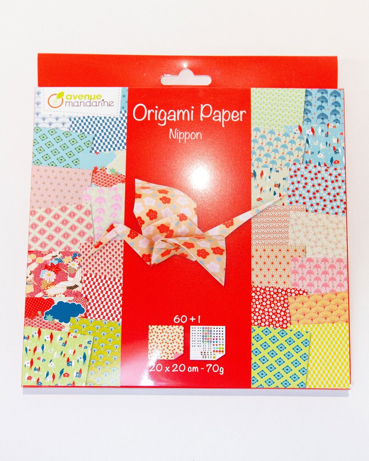 Origami Paper Nippon, 60 Page, 20 x 20 cm