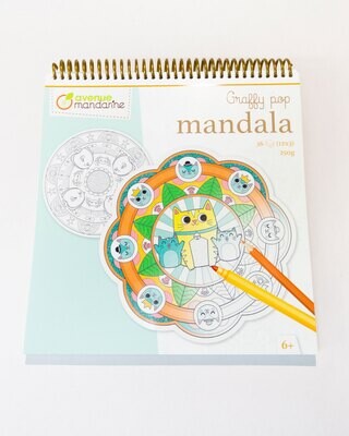 Colouring Book Animals Mandalas, 36 Page