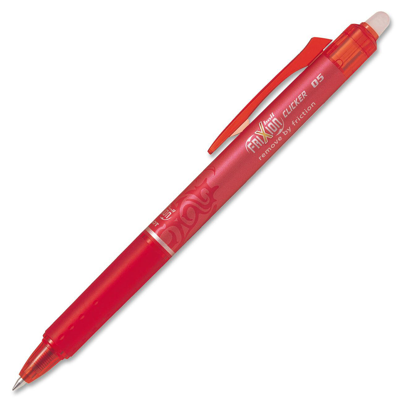 Pen, Erasable,Retractable, Gel, FriXion Red, Single, 0.5 Mm,  Refillable