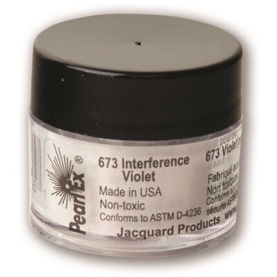 Pigment Powdered, Pearl Ex Interference Violet, 3G