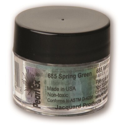 Pigment Powdered, Pearl Ex Spring Green, 3G