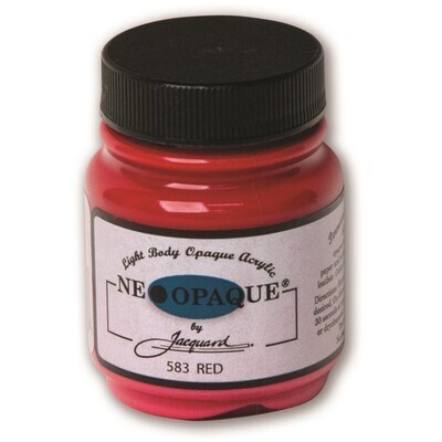 Fabric Paint, Red Neopaque, 2.5fl oz
