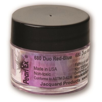 Pigment Powdered, Pearl Ex Duo Red-Blue, 3G