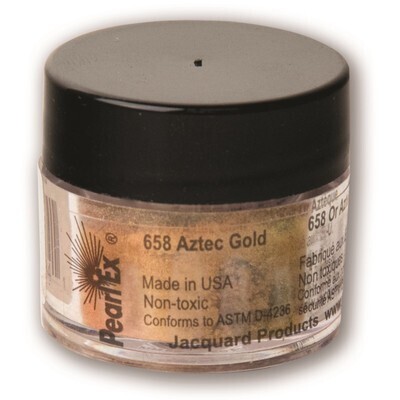 Pigment Powdered, Pearl Ex Aztec Gold, 3G